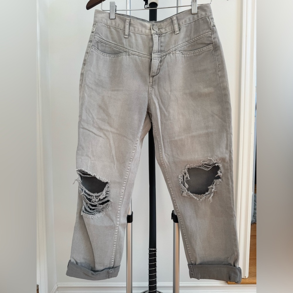 BDG Urban Outfitters Mom Jeans Distressed Jeans 27W